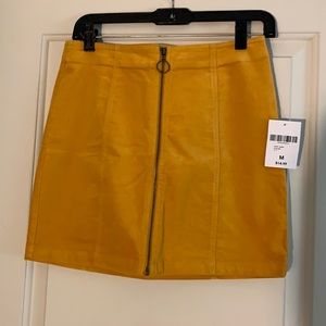 Forever 21 Velvet mini skirt